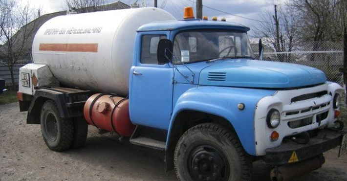 ДТП с цистерной с газом на Минском шоссе