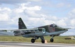 Су-25 «Грач» совершает посадку на М60 «Уссури».