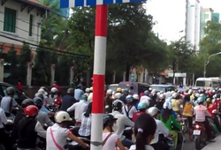 скутеристы в Тайване